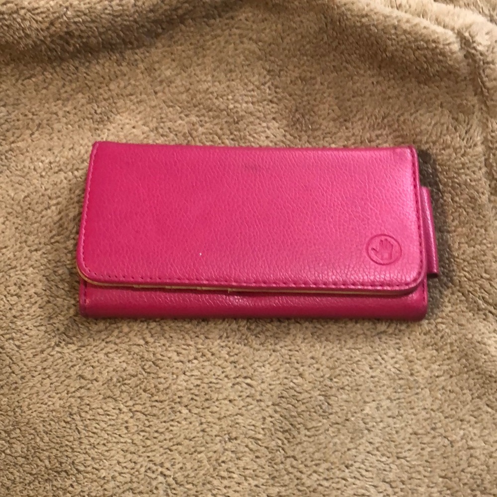 Pink wallet